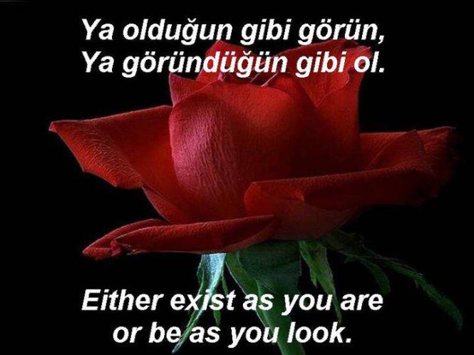 be as you look
