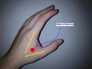 Valley of Harmony acupoint