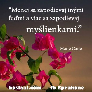 zapodievaj sa myslienkami