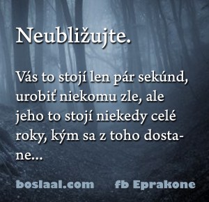neublizujte