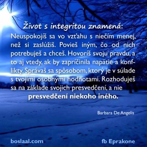 zivot s integritou