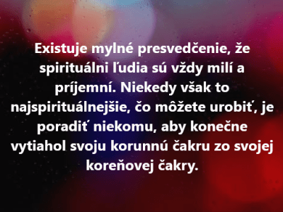 Spiritualita v realite