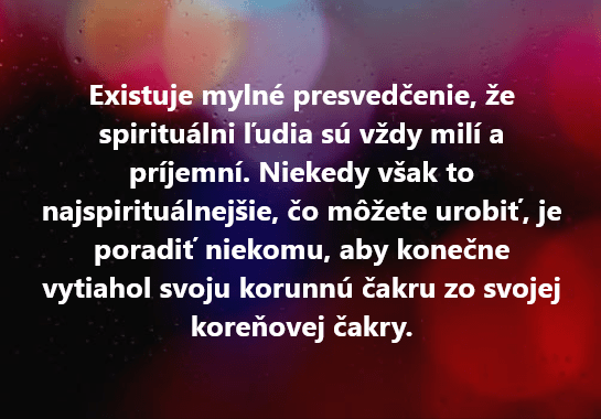 Spiritualita v realite